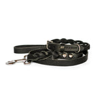 Cooper & Quint Geflochtene Hundeleine – Schwarz