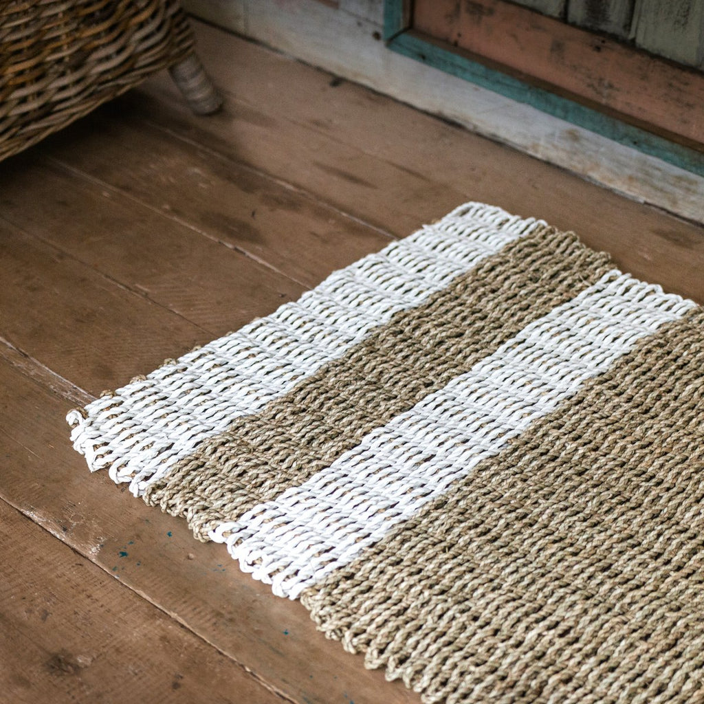 Sewu Zeegras Vloerkleed 120 × 60 cm – Handgemaakt