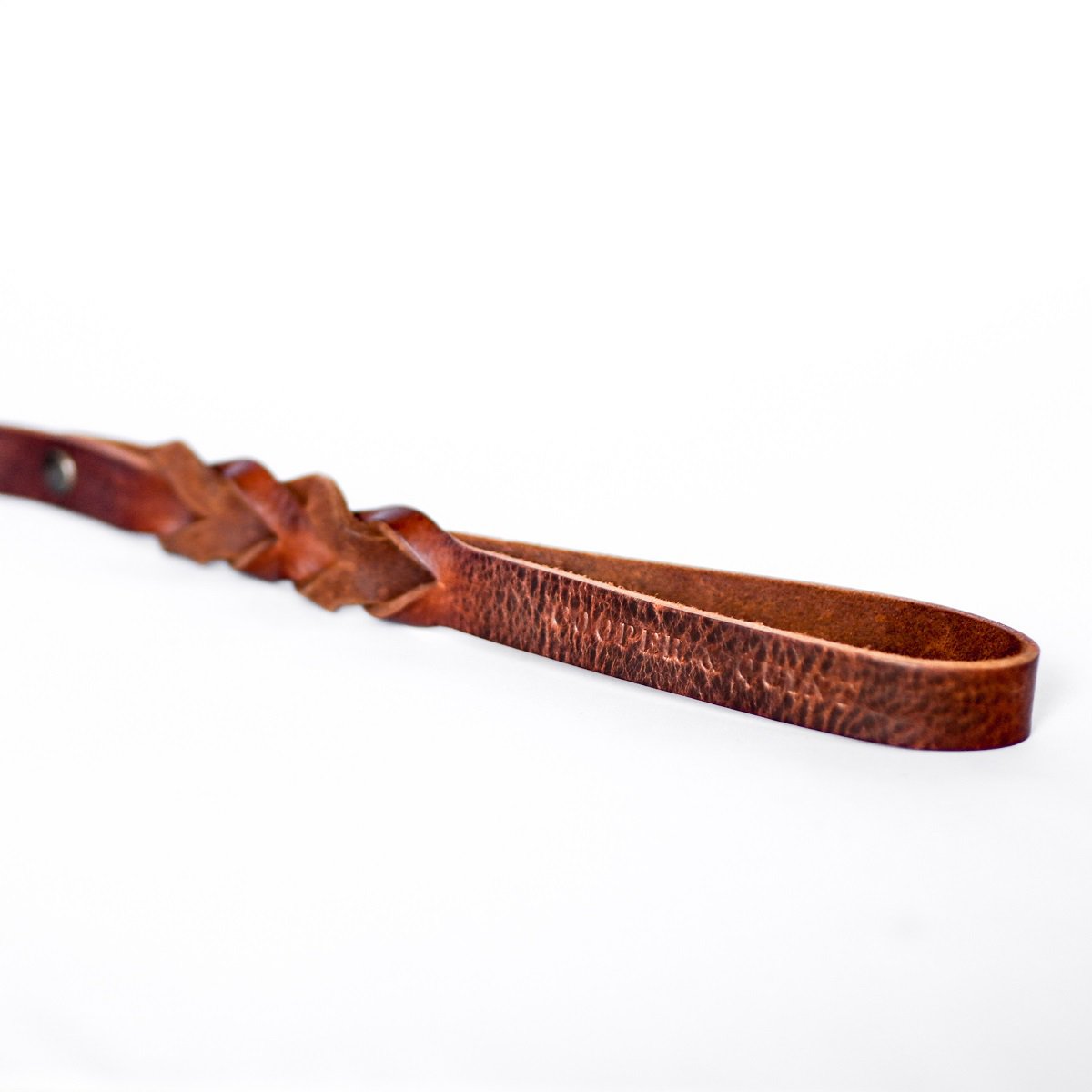 Cooper & Quint Twisted Braided Dog Leash – Brown