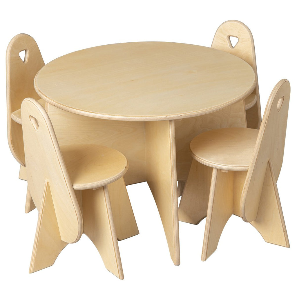 Van Dijk Toys Runder Kindertisch Apollo – Ø75 cm