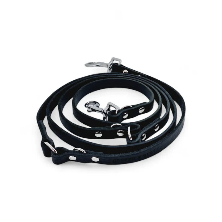 Cooper & Quint Switch Verstellbare Hundeleine – Schwarz