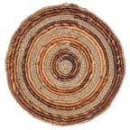Platzset-Set von zwei, aus Bananenfaser & Seegras 38 cm