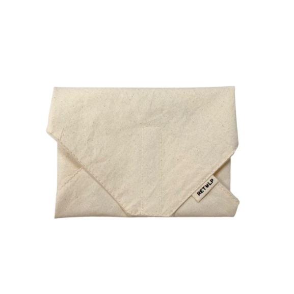 Ökologischer Baumwoll-Lunchwrap 'Foldable'
