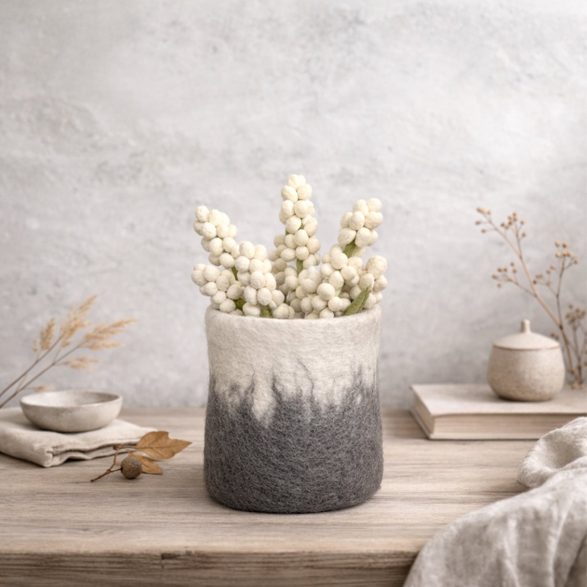 Hyacinth purple and white