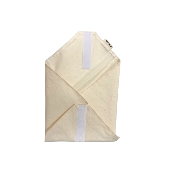 Ökologischer Baumwoll-Lunchwrap 'Foldable'