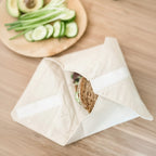 Ökologischer Baumwoll-Lunchwrap 'Foldable'