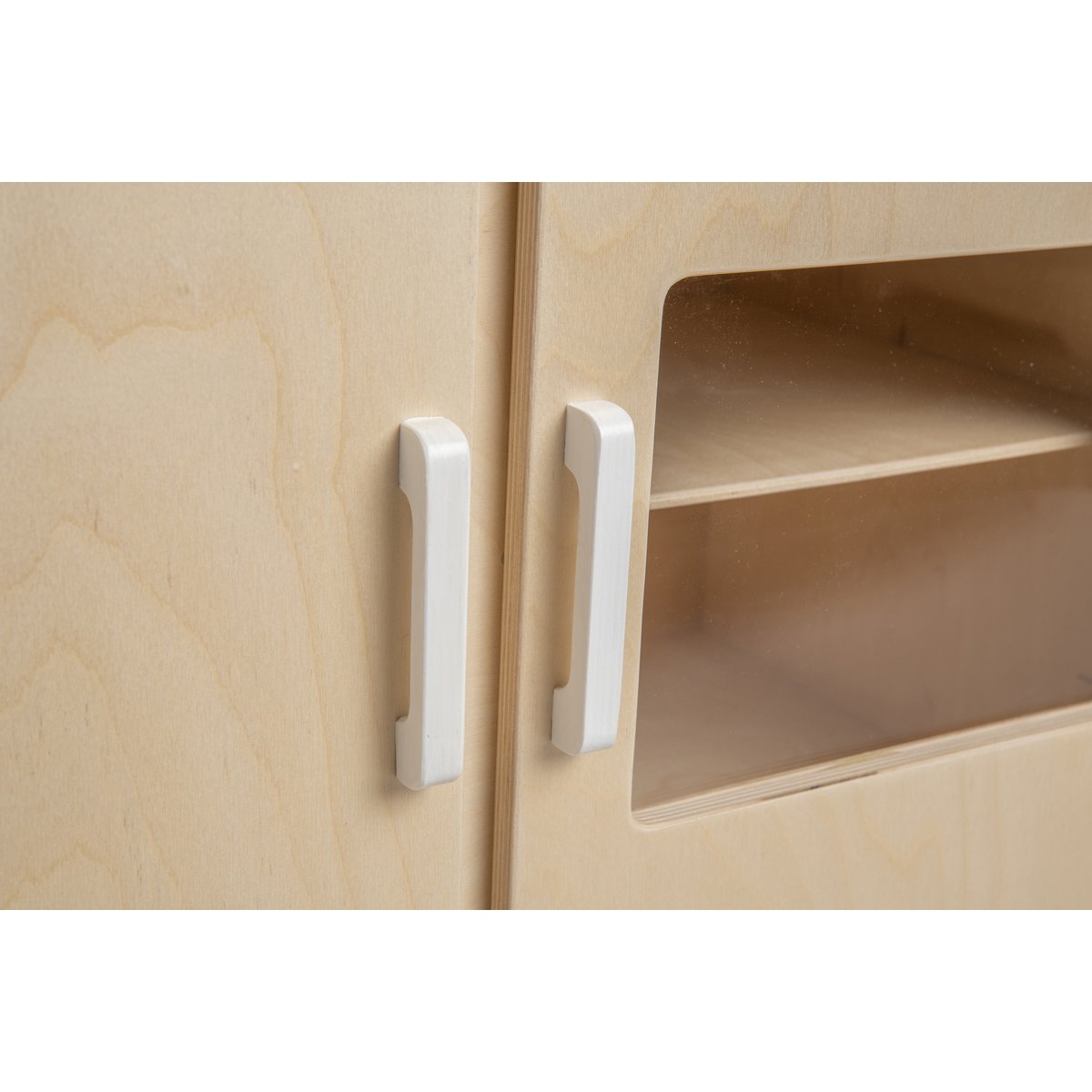 Van Dijk Toys Wooden Kitchen – Natural with White, Daycare Quality