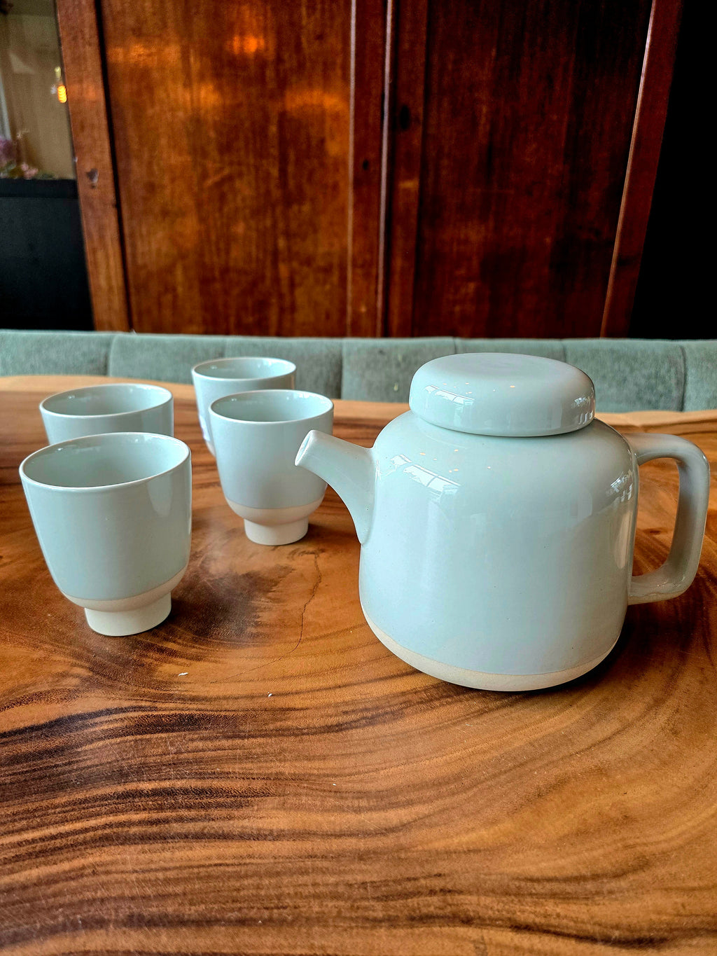 Mug Rutunda M sand clay mint 260ml