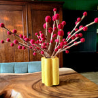 Vase Blume Pappmaché 21cm