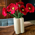 Vase Blume Pappmaché 21cm