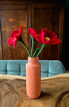 Mohnblume rot und orange