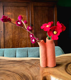Mohnblume rot und orange