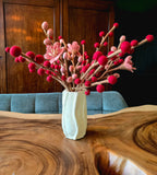 Branch balls orange and burgundy