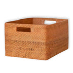 WARSA – Hand-braided rattan storage basket