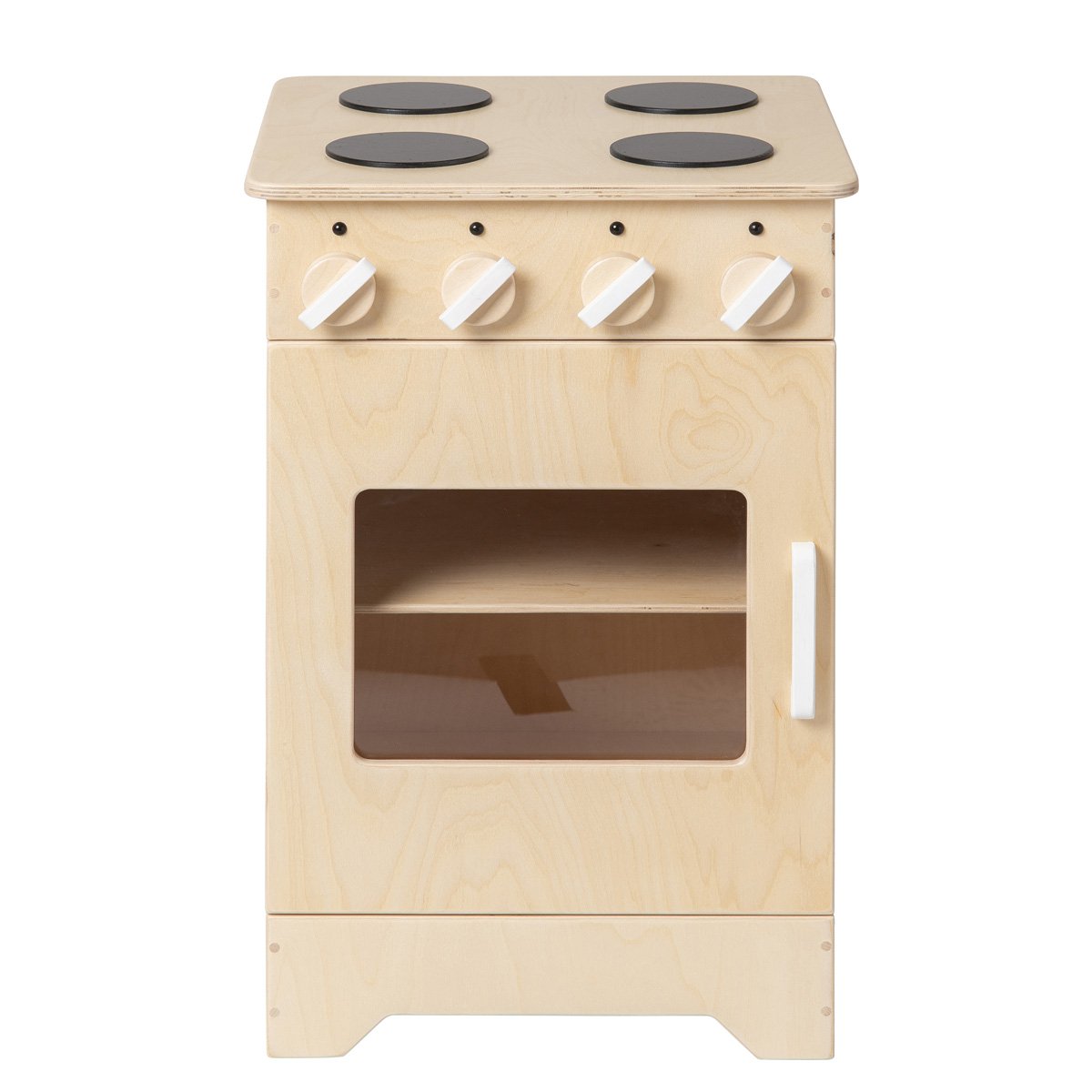 Van Dijk Toys Wooden Stove - Natural with White Daycare Quality