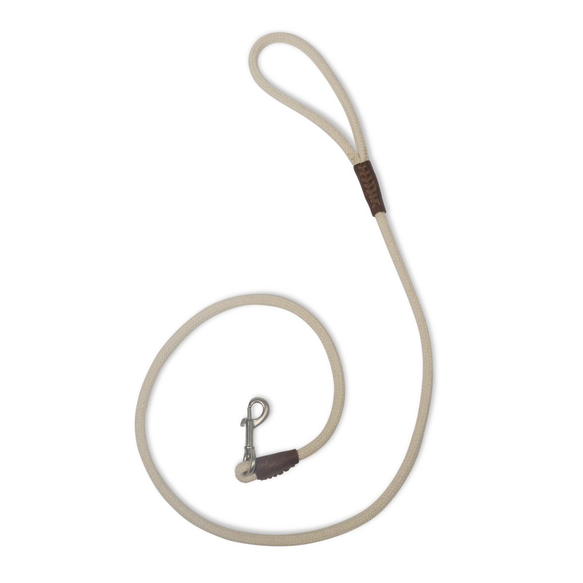 Cooper & Quint Just Cotton Hundeleine – Ecru