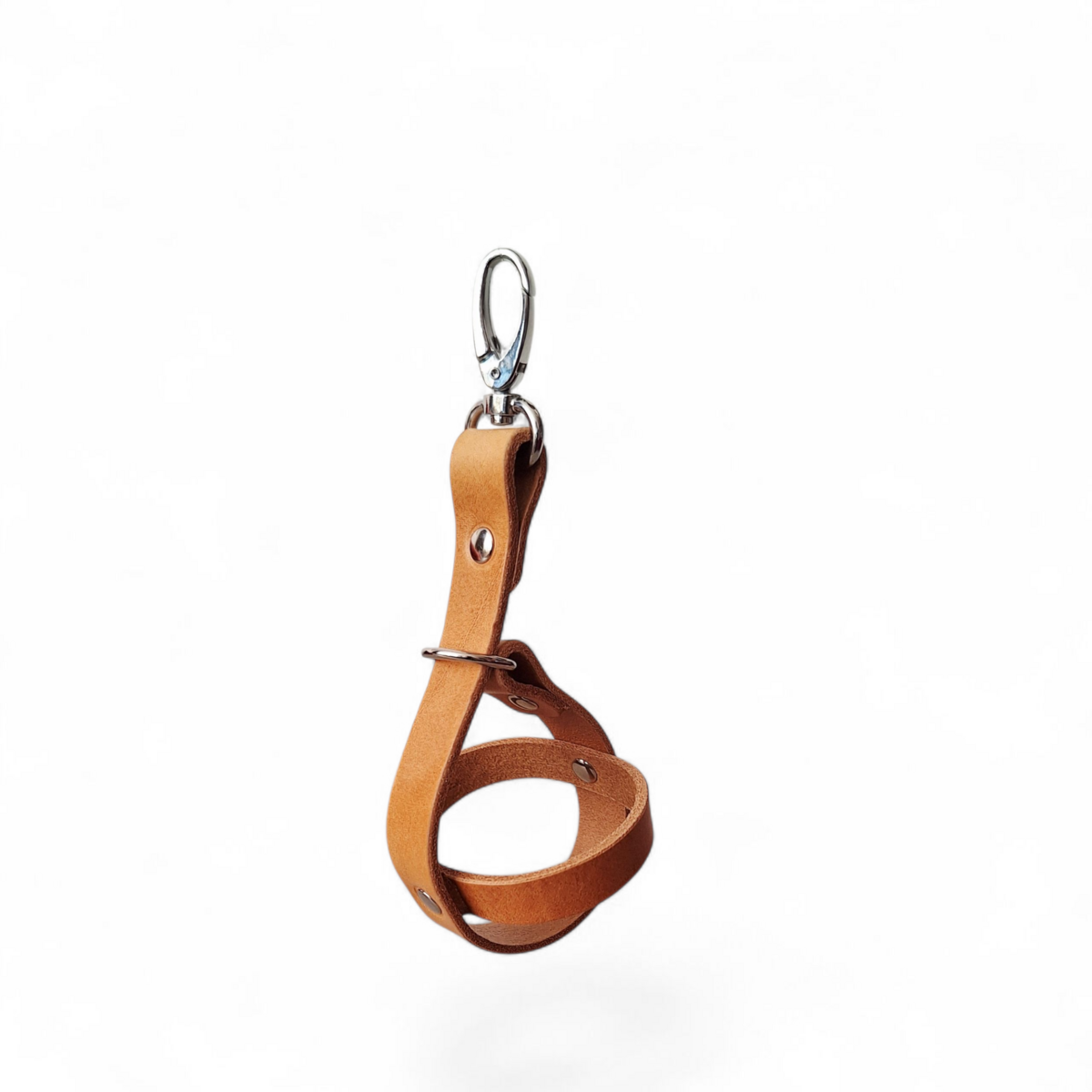 Cooper & Quint Leder Tennisballhalter – Camel (Cognac)