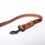 Cooper & Quint Twisted Braided Dog Leash - Camel
