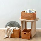 WARSA – Hand-braided rattan storage basket