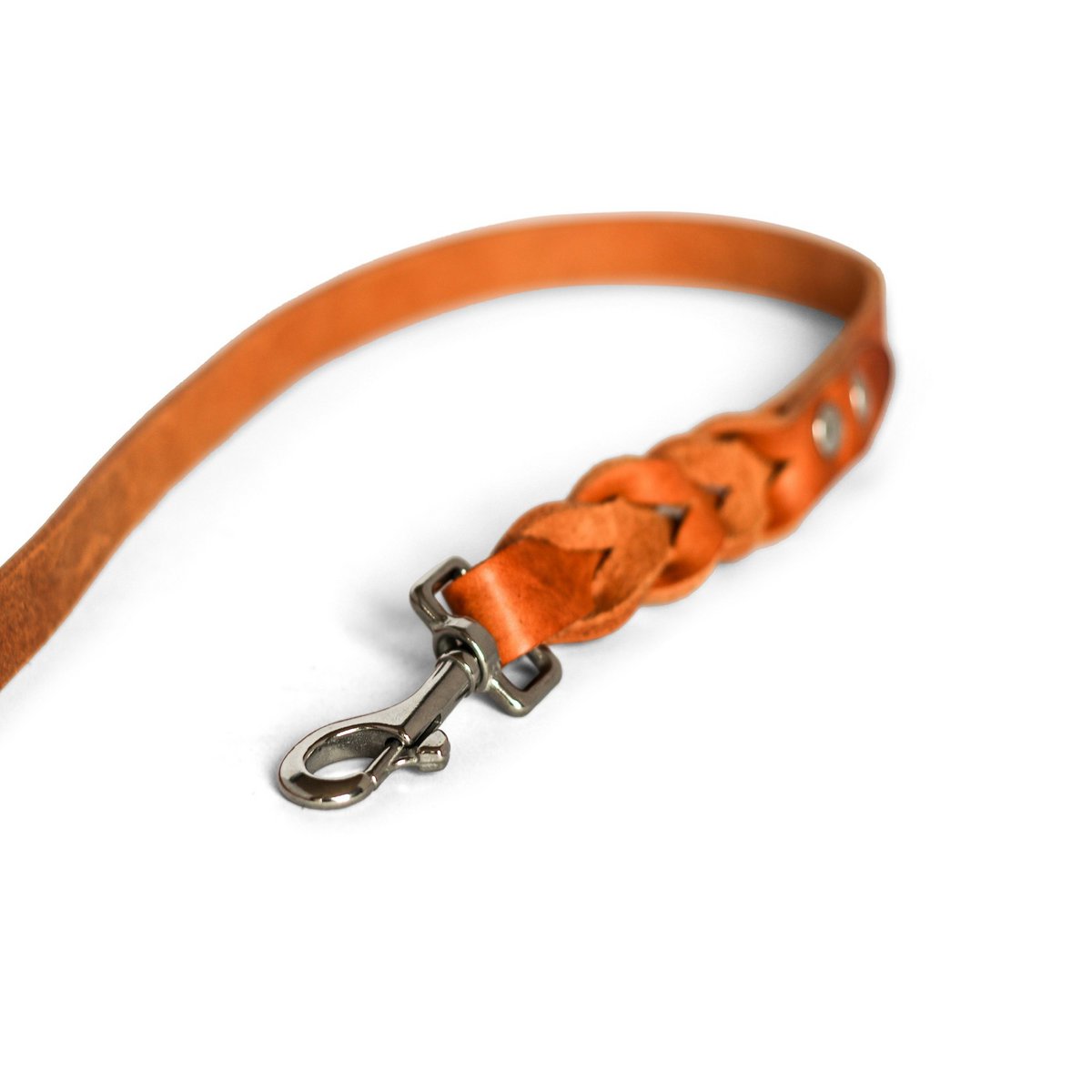Cooper & Quint Twisted Braided Dog Leash - Camel