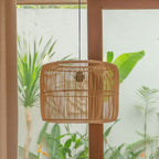 LIKU – Handgefertigter Lampenschirm aus Rattan