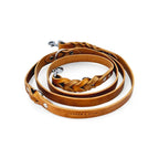 Cooper & Quint Twisted Switch Verstellbare Hundeleine – Camel / Cognac
