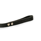 Cooper & Quint No Fuss Leren Hondenriem – Zwart