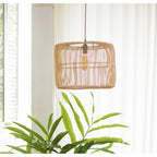 LIKU – Handgefertigter Lampenschirm aus Rattan