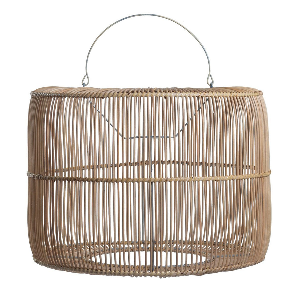 LIKU – Handgefertigter Lampenschirm aus Rattan