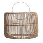 LIKU – Handgefertigter Lampenschirm aus Rattan