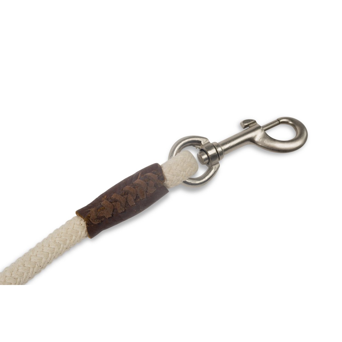 Cooper & Quint Just Cotton Hundeleine – Ecru
