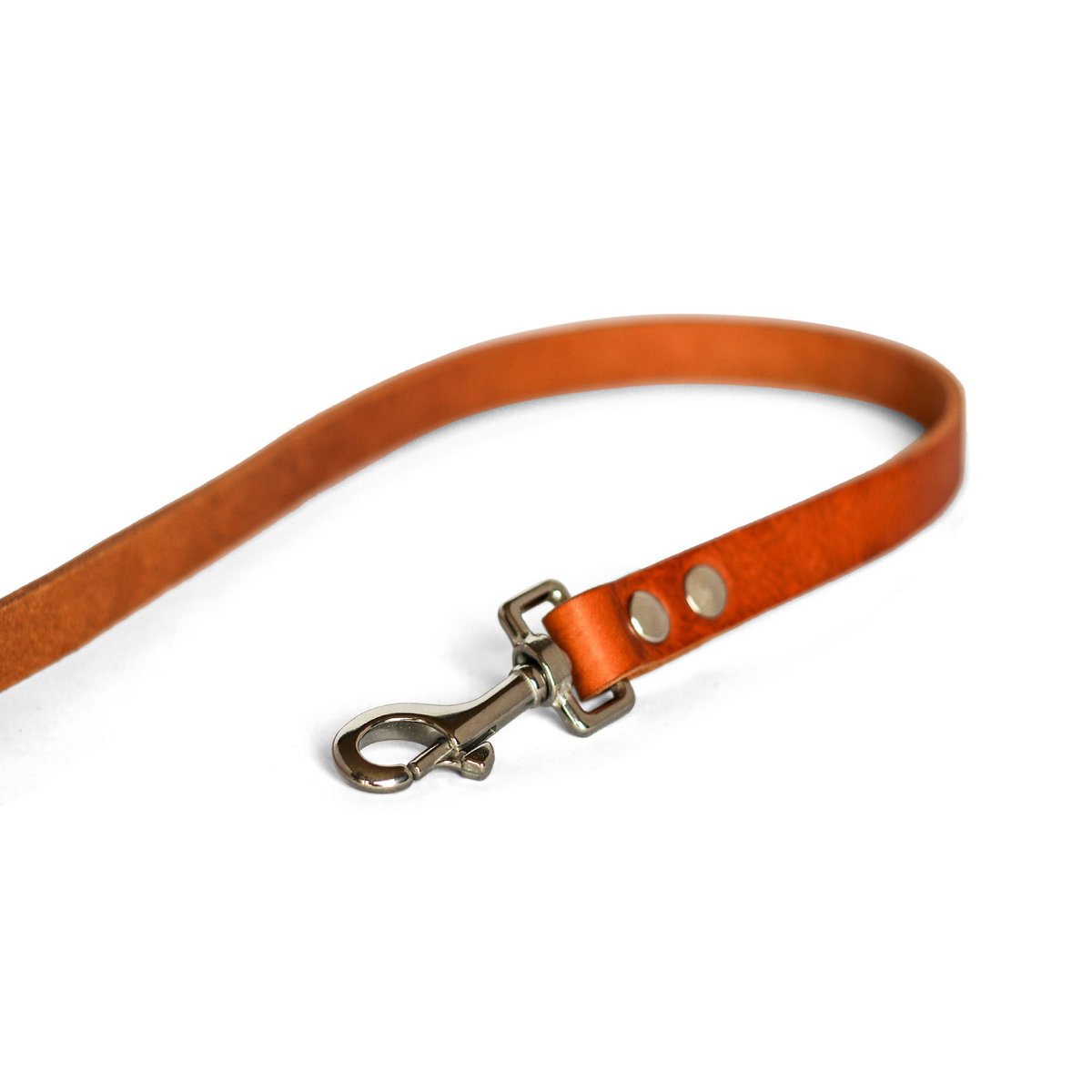 Cooper & Quint No Fuss Leren Hondenriem – Camel