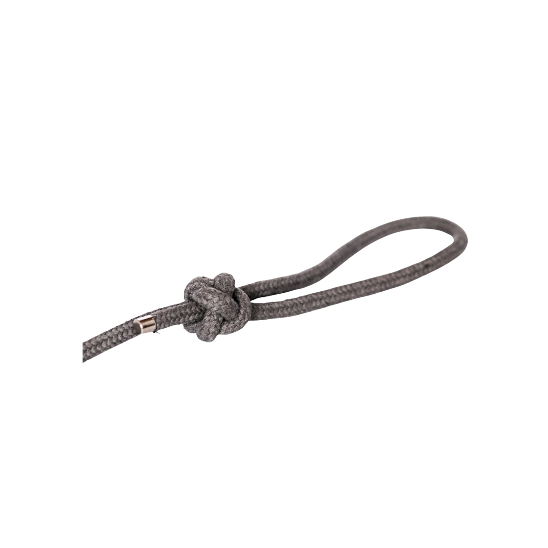 Cooper & Quint Cotton Diamond Hundeleine – Grau