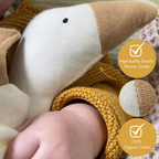 Schnuffeltuch Gans – Moonmilk