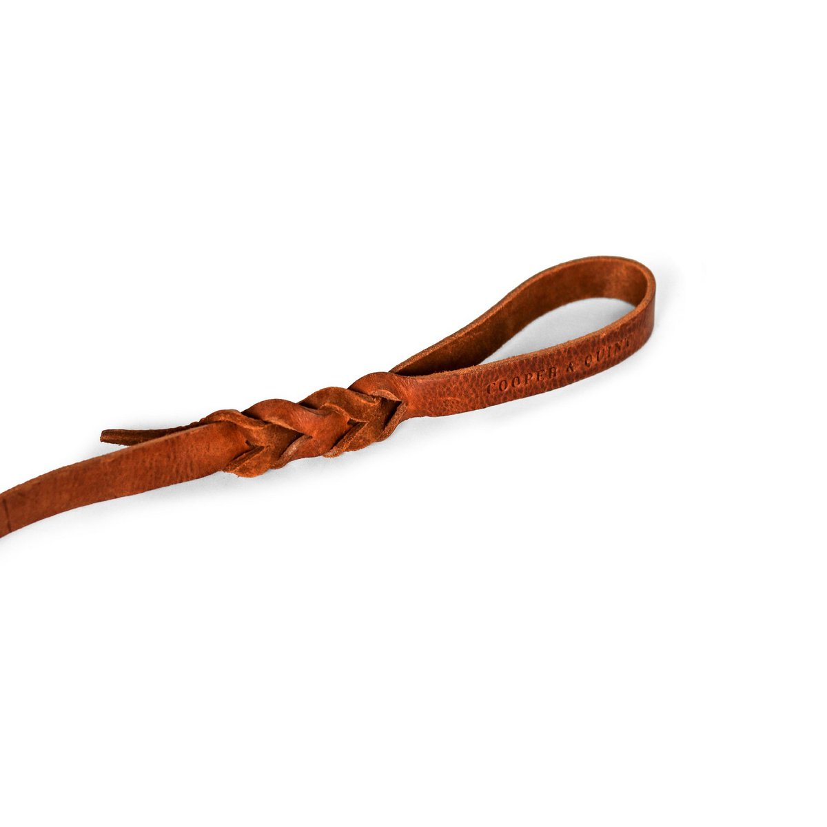 Cooper & Quint Twisted Braided Dog Leash – Brown
