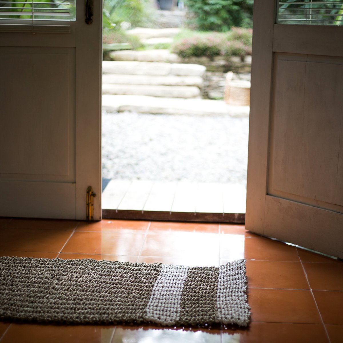 Sewu Zeegras Vloerkleed 120 × 60 cm – Handgemaakt