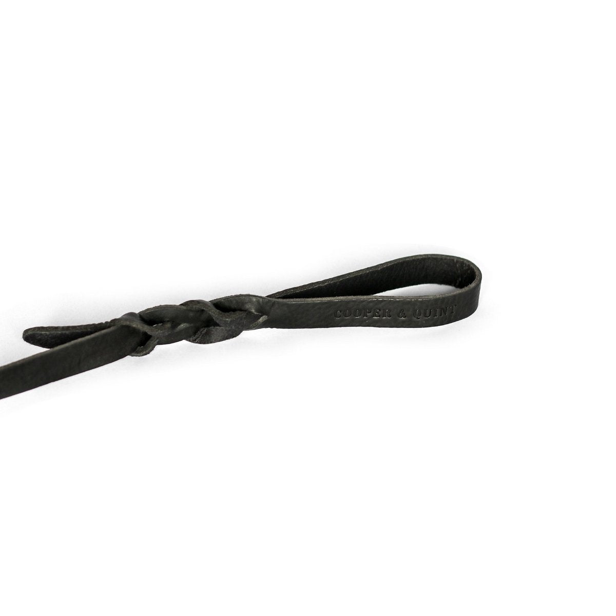 Cooper & Quint Twisted Braided Dog Leash – Black