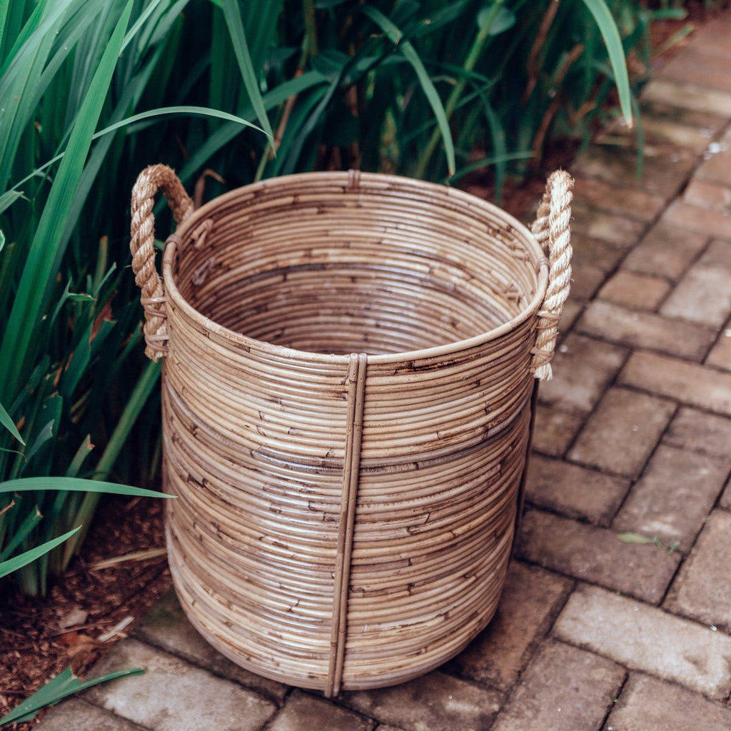 OTERE – Handmade rattan laundry & storage basket