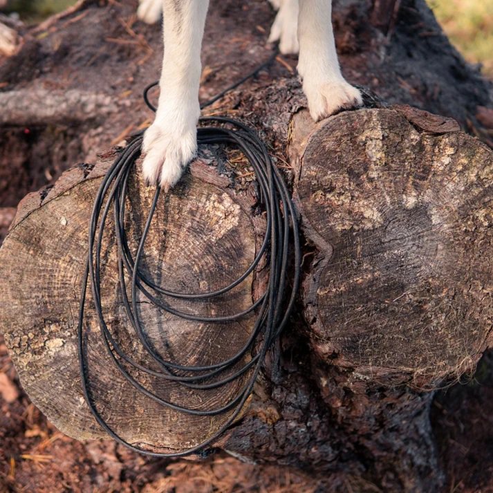 Cooper & Quint Leren Schleppleine Drift – Schwarz