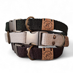 Cooper & Quint Simply Hemp Hundehalsband – Waldgrün