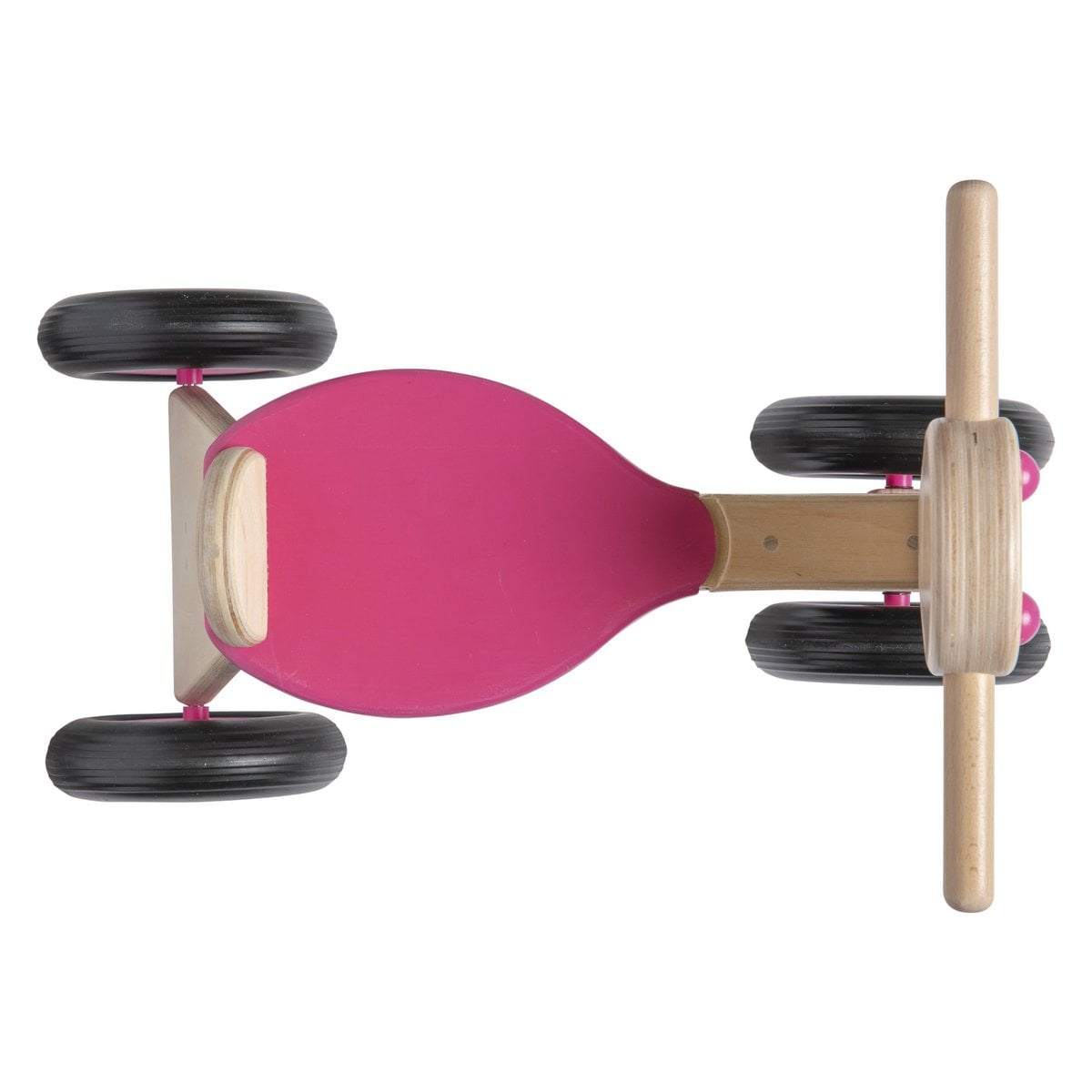 Van Dijk Toys Birch Wooden Balance Bike – Pink