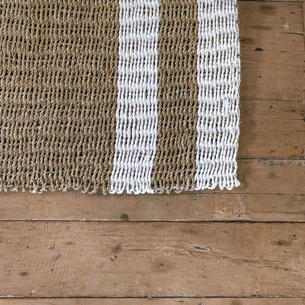 Sewu Zeegras Vloerkleed 120 × 60 cm – Handgemaakt