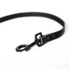 Cooper & Quint No Fuss Leren Hondenriem – Zwart