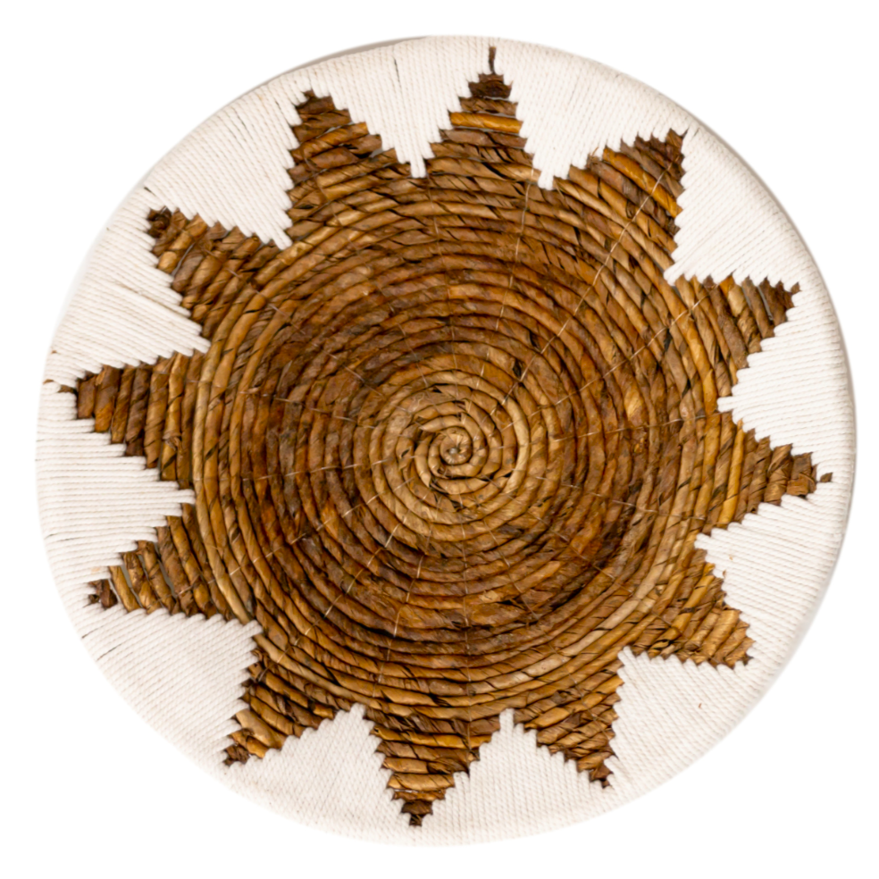 ADARI – Handmade banana fiber wall decoration/bowl