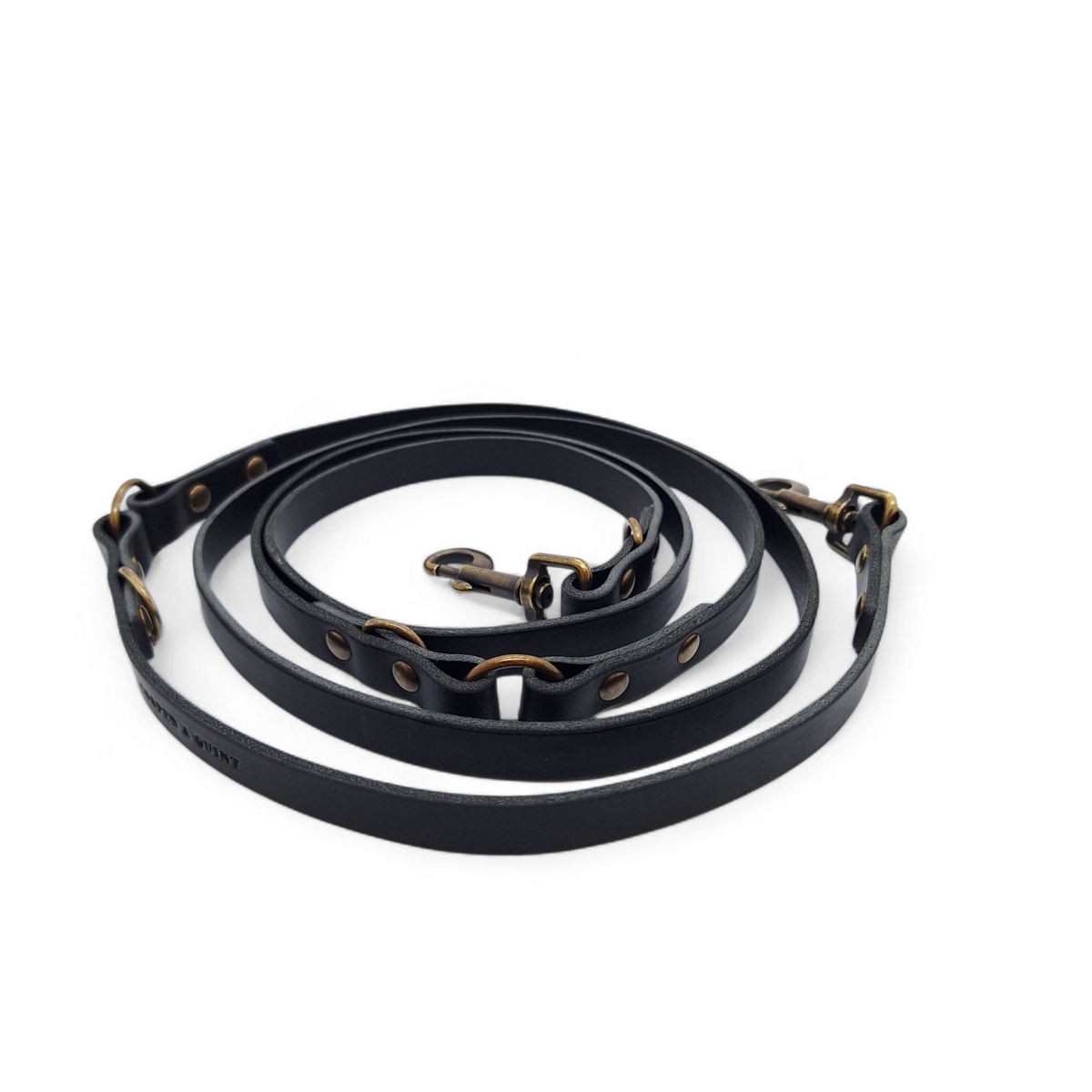 Cooper & Quint Switch Adjustable Dog Leash – Black