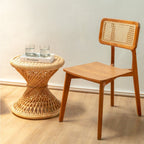 LUHU – Handmade rattan side table