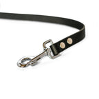 Cooper & Quint No Fuss Leren Hondenriem – Zwart
