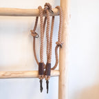 Cooper & Quint Twisted Cotton Verstellbare Hundeleine | Mokka