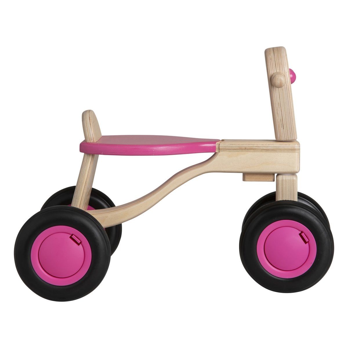 Van Dijk Toys Birch Wooden Balance Bike – Pink