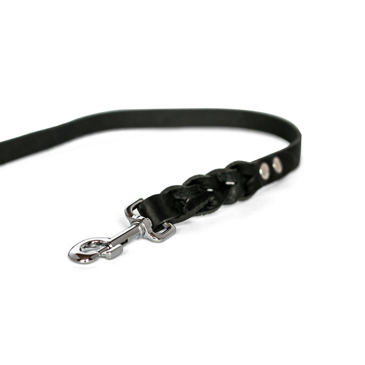 Cooper & Quint Twisted Braided Dog Leash – Black